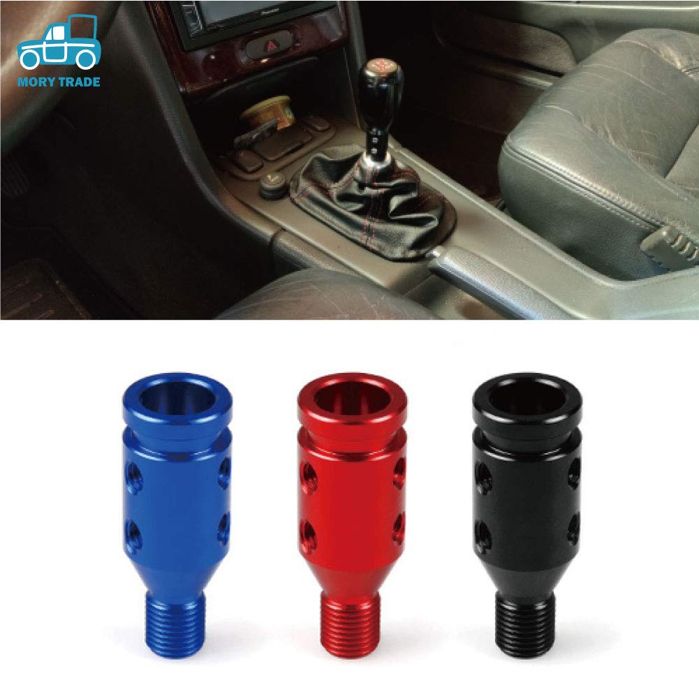 morytrade Shift Knob Conversion Adapter M10 x 1.5 Shift Lever Screw Adapter for Auto Car Universal (Black)