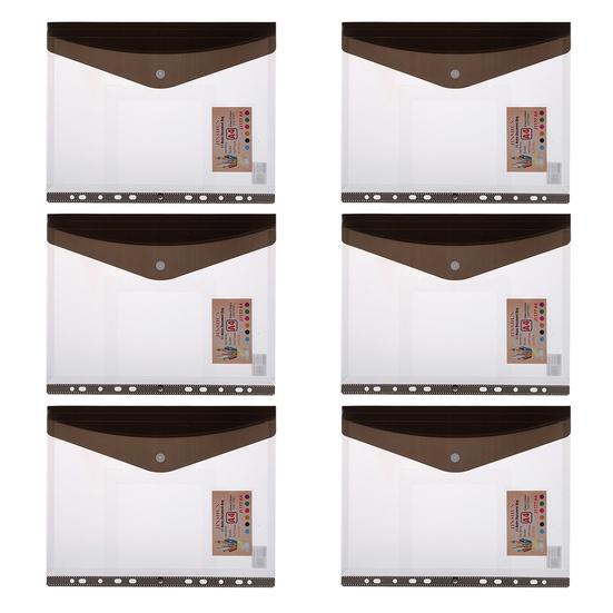 Fashionable Binder Pocket Large Capacity Thickened Convenient