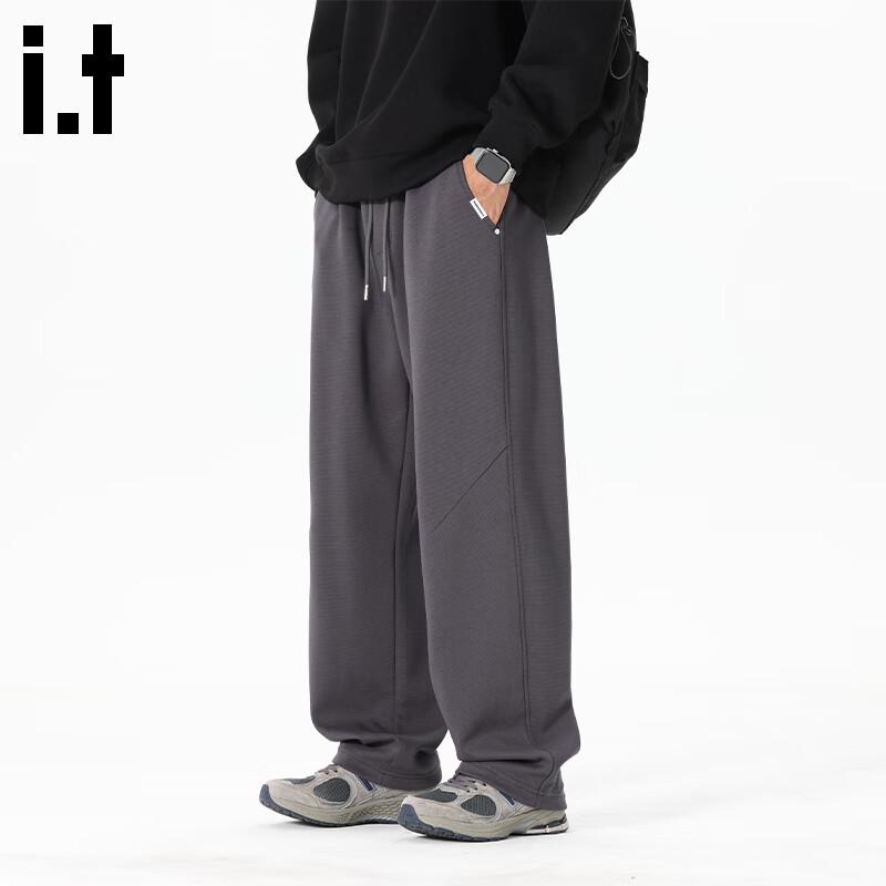 

Fingercroxxit Men s Loose Straight Curved Leg Casual Pants 2XL