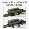 LINNHUE Fishing Tackle Waterproof Bag Outdoor Waist Fanny Pack Capacity Crossbody Bag Fishing Lures Line Box Storage Accessories