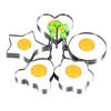 Stainless Steel Heart-Shaped Egg and Pancake Mold