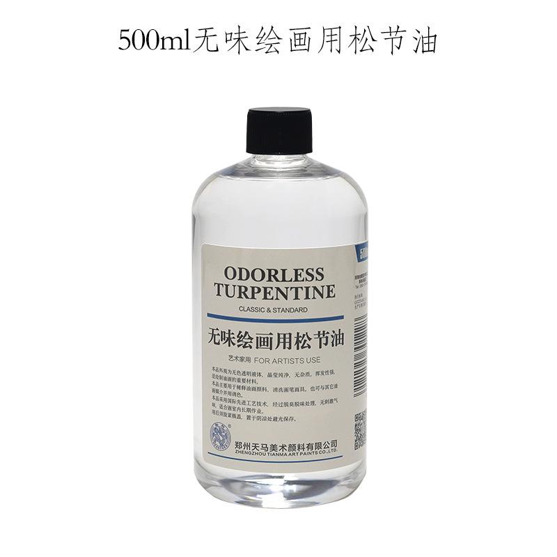 500ml Professional Oil Painting Medium Kit Varnishing Oil, Linseed & Walnut Oil for Artists - Non-Toxic Art Supplies