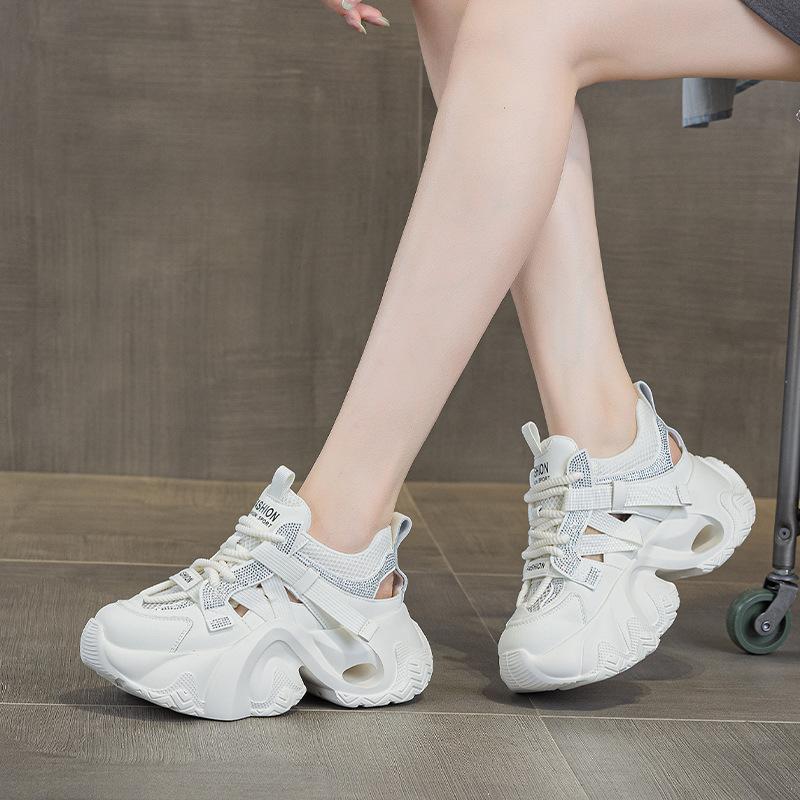 Dad Shoes Women's Summer Mesh Breathable Versatile Dad Shoes Student Sports and Leisure Shoes 2888