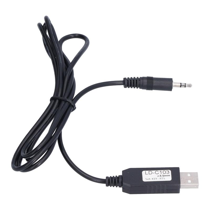 USB Interface Plug Cable CW Automatic Shooting Module for Hamradio Connection Line 3.5mm