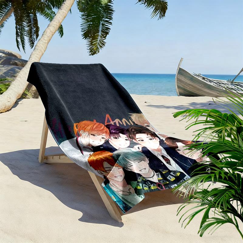 Harmony Diversity: Unity Beach Towel Outdoor Camping Soft Outdoor Pool Towel Absorbent Bath Towel Seaside Outdoor Picnic Beach Mat Beach Towel