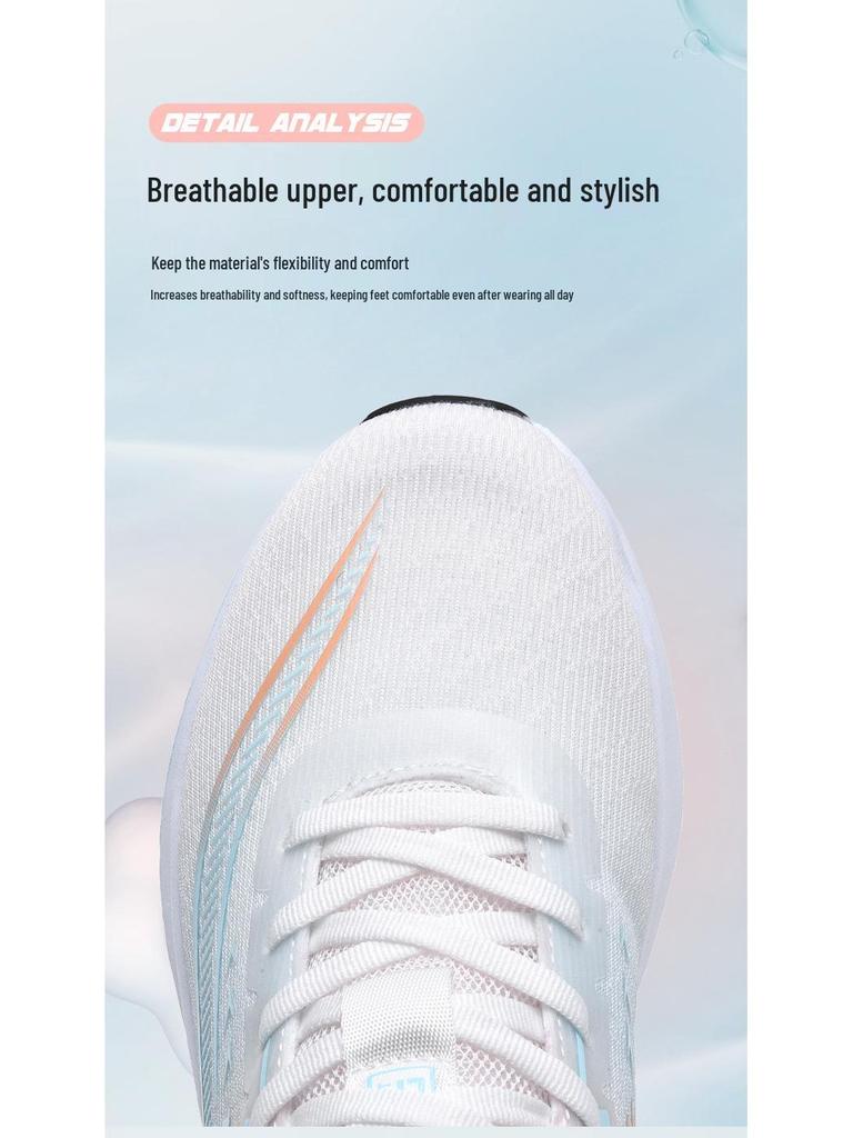 Męskie Lekkie Oddychające Buty do Biegania z Włókna Węglowego - Amortyzujące, Antypoślizgowe, Codzienne Obuwie Sportowe