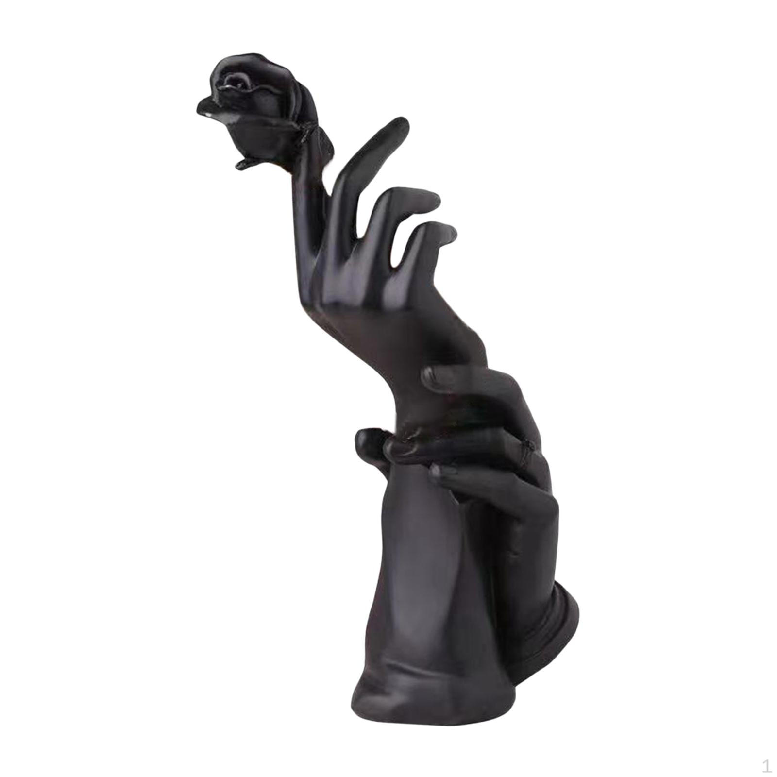 

Рука Модель Подставка Стойка для Демонстрации Ювелирных Изделий Фигурка Искусство Ремесло Скульптура для Продажи Браслетов Цепочек чёрный