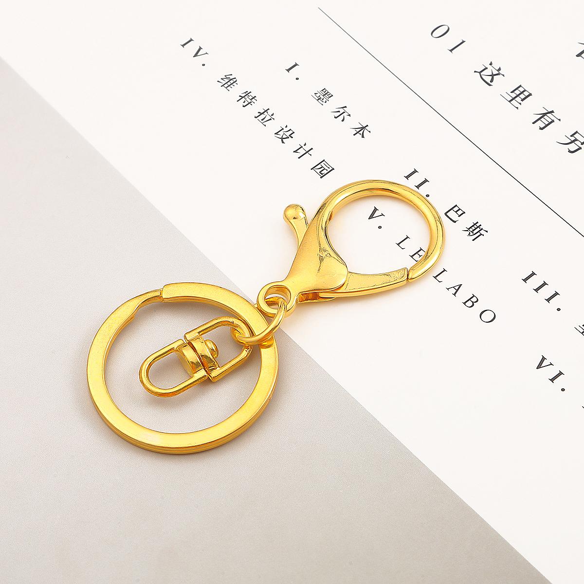 

5 шт. брелок из сплава для изготовления ювелирных изделий, крючки, зажимы, застежка-лобстер, аксессуары ручной работы 21x33mm 5pcs