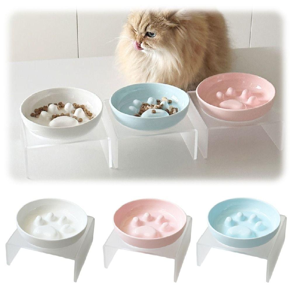 Kippsichere Katzennapf Wasser Schüssel Keramik Haustier Wasserbehälter Katze Fressnapf Haustierbedarf