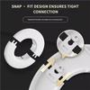 Plastic Air Conditioning Pipes Cover Replacement Wall Decorative Cover Wall Decorative Cover Pipe Plug Enduring