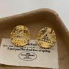 High-End European & American Geometric Ear Cuffs: Elegant, Versatile Stud Earrings with Light Luxury and Unique Design.