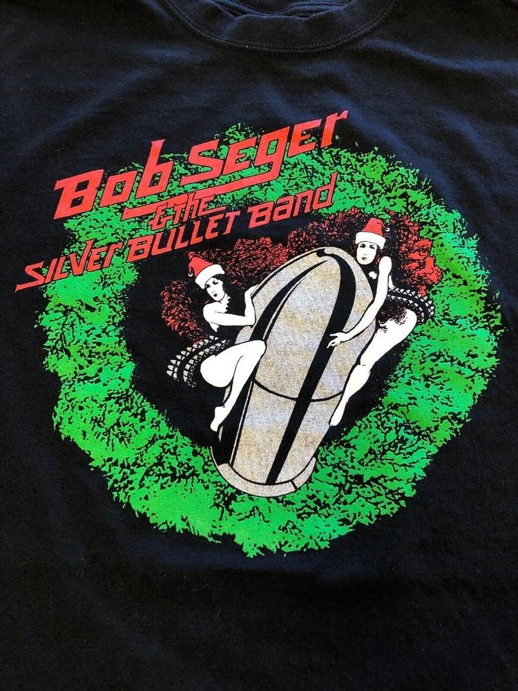 Bob Seger & The Silver Bullet Band Detroit 2006 Graphic Christmas T-Shirt BL596 Unisex T-Shirt XXXXL