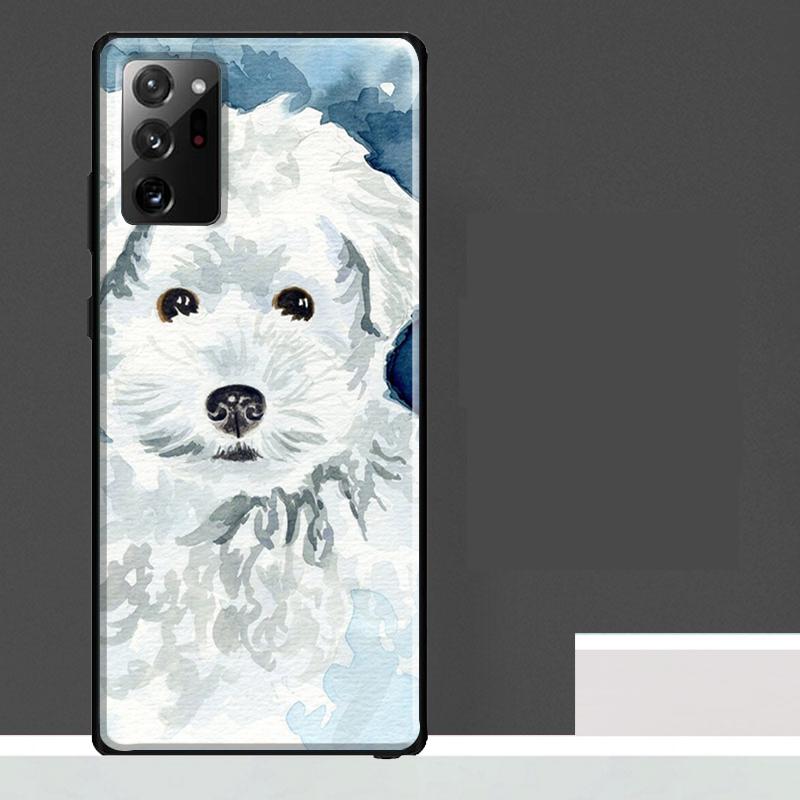 Bichon Frise Dog Puppy Case For Samsung Galaxy S25 Ultra S21 S22 S23 S24 Ultra S9 S10 S20 Plus S25 FE Phone Cover