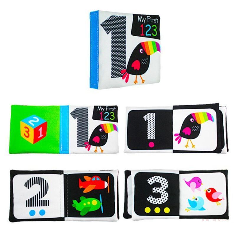 Baby Cloth Book Sensory Toy Activity Center Preschool Teaching Interactive Toy