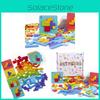 Wooden 3d Puzzle For Kids With Interlocking Blocks For Family Play And Brain Development