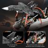 941Pcs Model Building Toy F35 Fighter Jet Simulator Moc Building Blocks Set Toy Airplane Ornament Kids Birthday Toy Gift