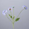Poppy Artificial Flower Arrangement for Weddings and Home Decor - Silk, Flocked, Fake Ornament.