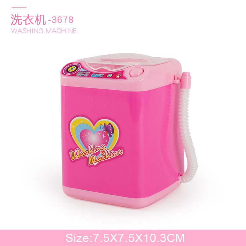 Children's Simulated Kitchen Play House Small Appliances Refrigerator Microwave Hair Dryer Coffee Machine Electric Kettle Toys