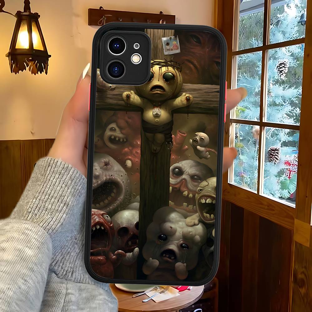 Game The Binding Of I-Isaac Matte Protective Case For IPhone 16 15 14 13 12 11 Pro Max X XS MAX Protection Case