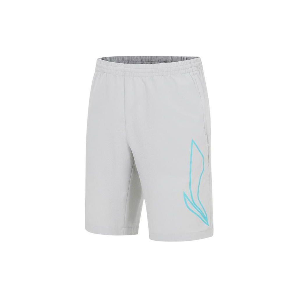Li Ning Big Logo Sports Casual Shorts Men shorts Gray AKSS467-1