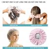 1PC Self-heating Tin Foil Hat Thickened Heating Steam Hair Mask Cap Portable Hair Salon Smooth Hair Oil Baking Cap