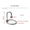 Male Sex Delay Glans Ring Metal Bead Penis Rings Stimulator Irritation Urethral Dilators Cock Ring Penis Plug Sex Toy For Men 18