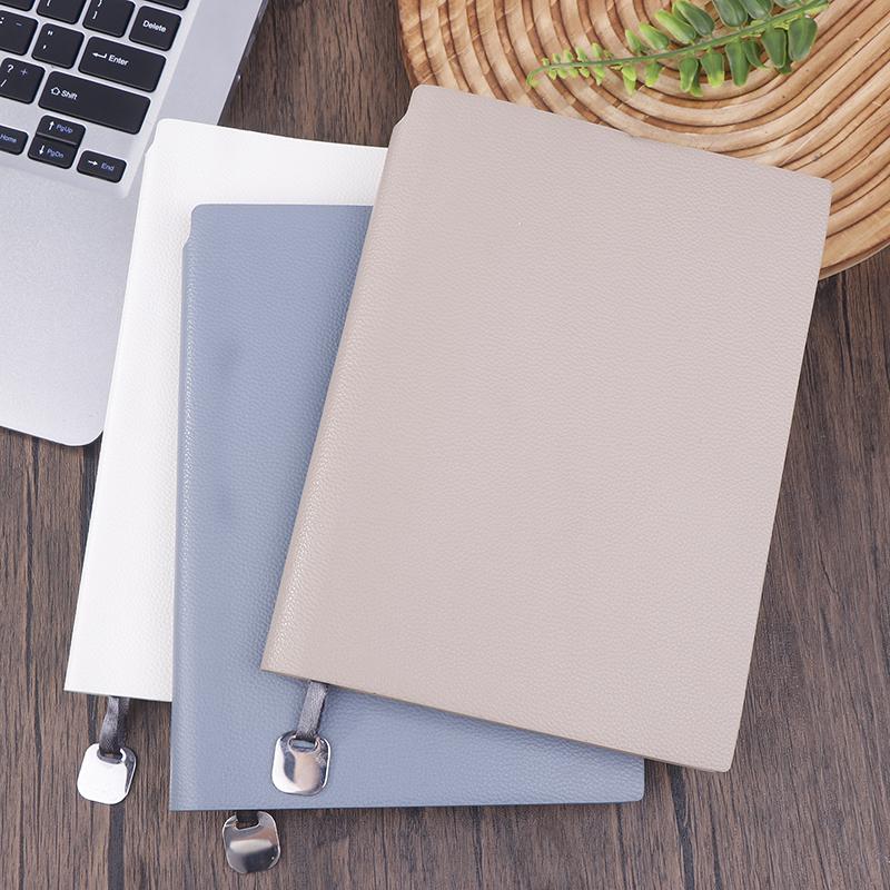 1Pcs Notebook A5 Imitation Leather Business Notebook Set Thickened Soft Leather Surface Stationery