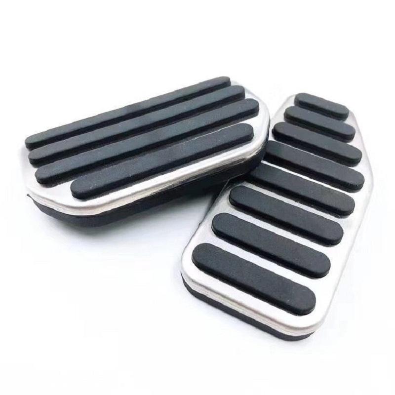 For Suzuki Hustler MR52S MR92S Stainless Steel Interior Accessories Accelerator Brake Pedal Anti-skid Pad Car Styling