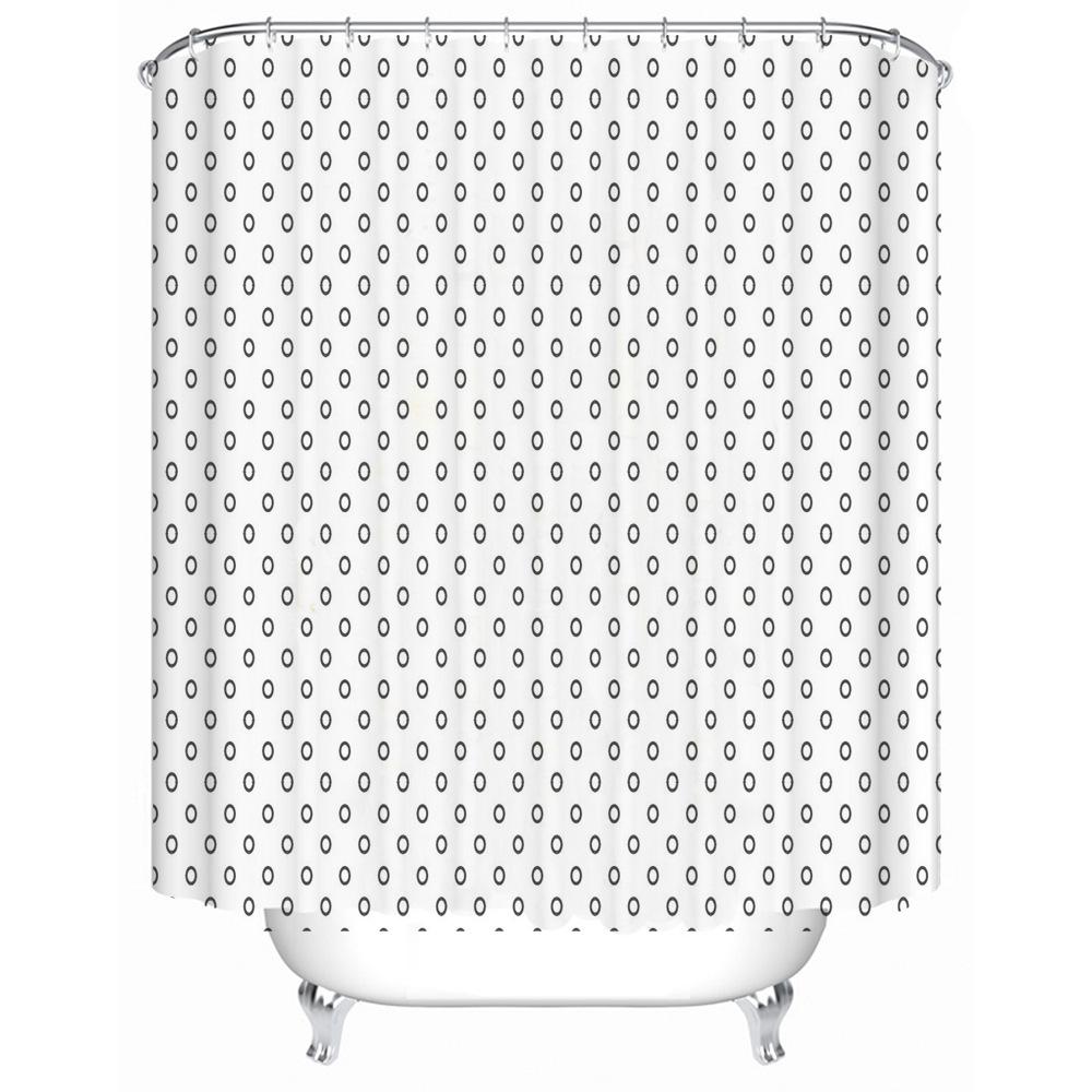 JINRUN Bathroom Thickened Waterproof Curtain Mildew Proof Shower Curtain Shower Partition Curtain Shower Curtain Bathroom Curtain Free Perforation