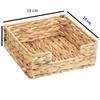 Ins Water Hyacinth Woven Tissue Box Rattan Woven Lid Sanitary Paper Box Household Living Room Pumping Paper Box Storage