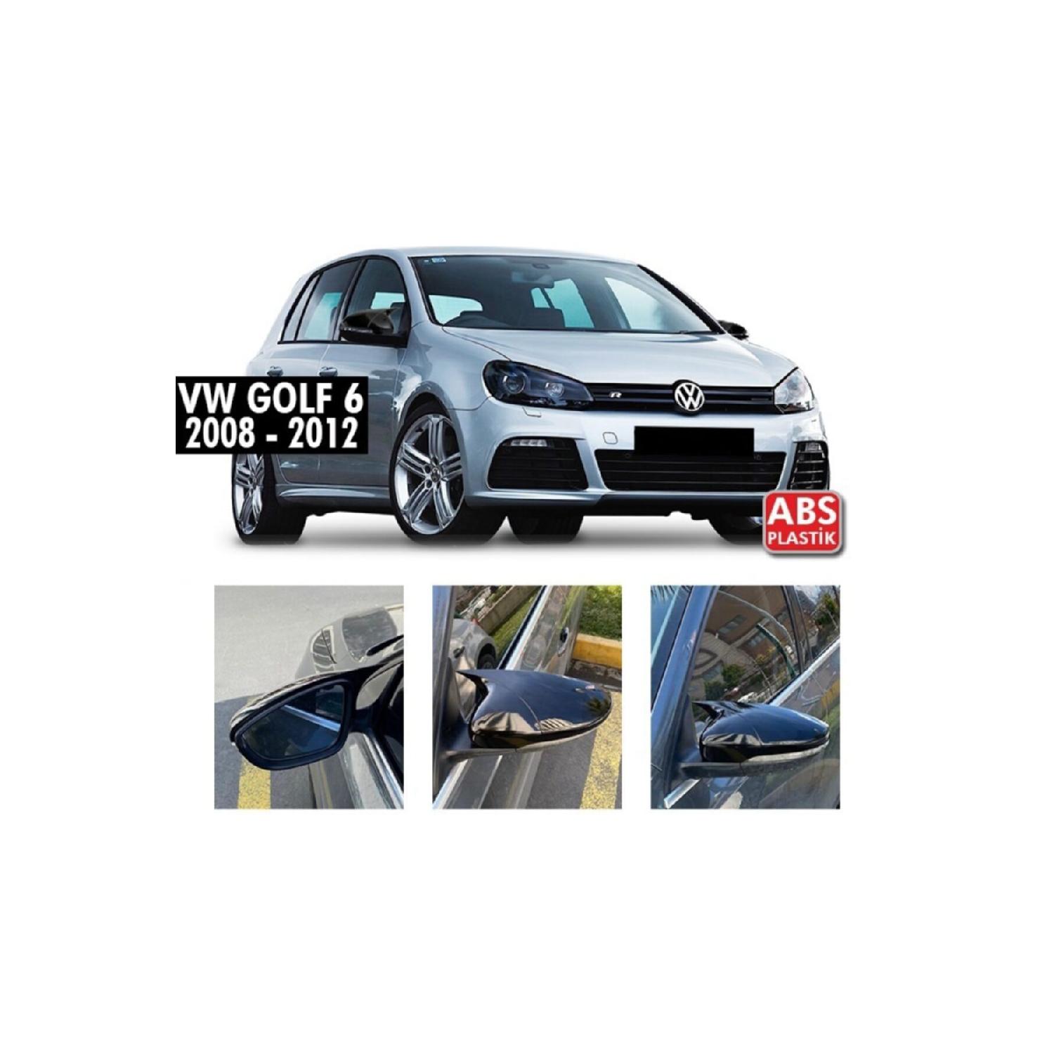 

Volkswagen Golf 6 Bat Накладка на зеркало черного цвета, АБС-пластик