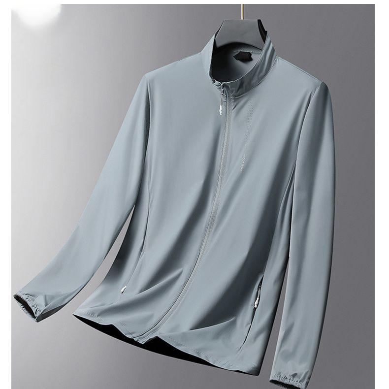 Summer Men's Jackets UV Blocking Skin Coats UPF40+ Sunscreen Outdoor Clothing Sun Protection Thin Windbreakers