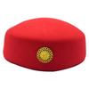 Pillbox Hat Air Hostesses Caps Uniform Marching Band Hat Airline Stewardess Hat  Themed Party