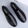 6238 Men'S Shoes Loafer Leather Shoes Spring Low-Top Leather Cowhide Flat Bottom One Pedal Driving Casual Shoes Business Single Shoes