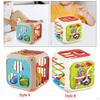Baby Shape Sorter Toys Early Developmental Matching with Elastic Bands Color Recognition for