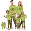 Christmas Print Cute Family Set Pajamas, Home Clothes, Family Set Long Sleeve Top Pants Set