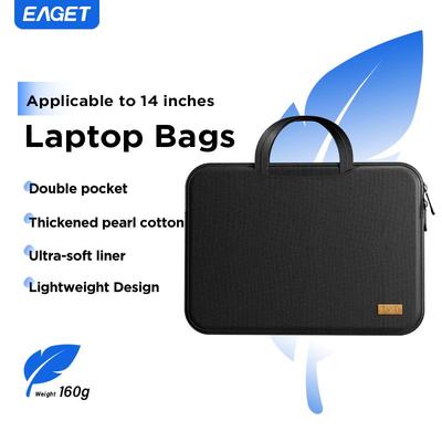 Laptop Case 14-inch,Stylish Laptop Handbag with Double Handles, Oxford Cloth Laptop Portable Bag for Hua Wei Xiao Mi HP for Lenovo Laptops