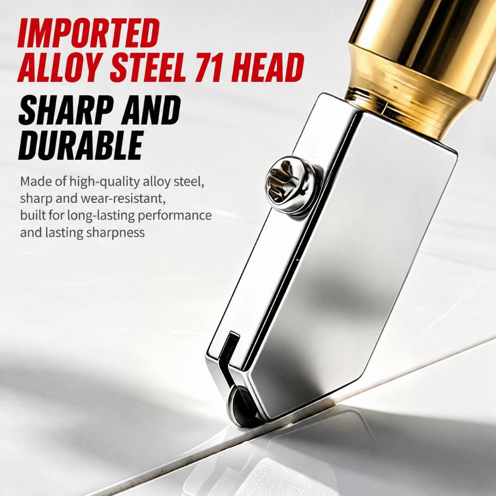 Compact Size Glass Cutting Tool Hand Held Floor Work Tool 2 In 1 Tile Breaker  Floor Lay