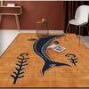 American Kitchen Floor Mats PVC Leather Waterproof Doormat Anti-slip Balcony Sink Carpet Anti-fouling Dirt-resistant Foot Mats