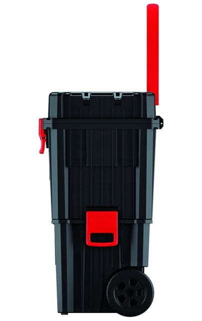 Kistenberg Mobile Tool Box 45X36X64Cm Black Solid Lightweight On Wheels