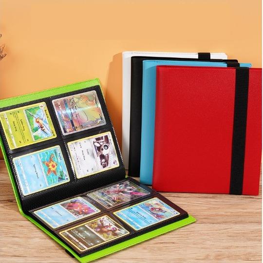 Cross Border Ultraman Card Collection Booklet Pok É Mon Game King Card Storage Bag Ball Star Photo Flip Book Cartoon