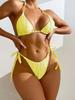 Sexy New Hot Sale Of The Season Bikini Swimsuit Two-Piece Set Chain Design Separate Swimwear Cross-Border Attractive Female Beac
