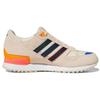 Adidas Originals ZX 750 Comfortable Fabric Non-Slip Wear-Resistant Low-Top Casual Running Shoes Unisex Sneakers Dark-Beige GW4211
