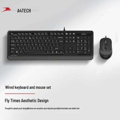 A4TECH F1010 Wired Keyboard Mouse Combo