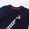 Abbigliamento per bambini T-shirt T-shirt stampate a cartoni animati per bambini Estate Cotone lavorato a maglia Girocollo Top per ragazzi