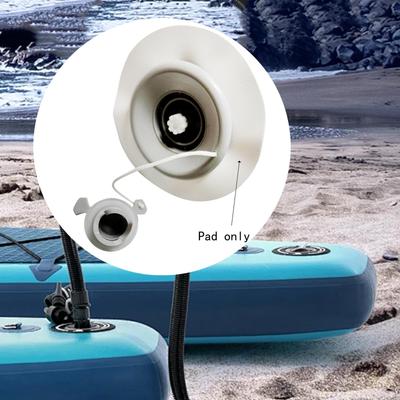 Guarnizione Valvola Barca Gonfiabile Accessori di Ricambio 9cm Dia Pad Versatile Parte in PVC Adattatore Rondella