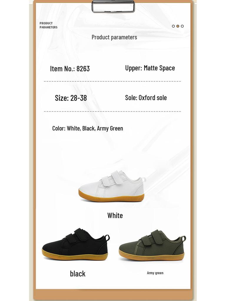 Coleção Primavera 2026: Sapatos Esportivos Antiderrapantes de Solado Macio para Crianças - Sapatos Casuais de Couro Campus e Tênis de Skate para Meninas