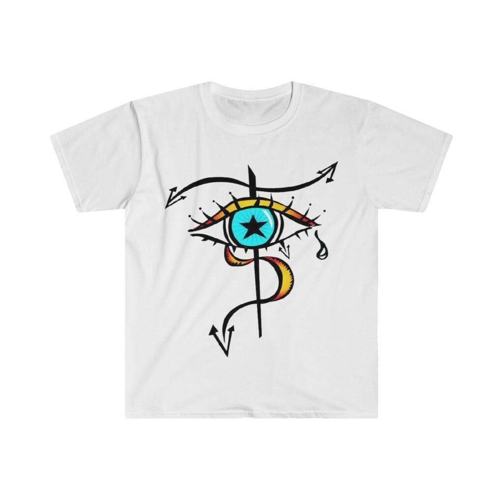Soft Cotton T-Shirt Mens Womens Tees Top. Steven Tyler Logo L