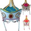 Chapeau Mongol Traditionnel Tissu Respirant Couvre-chef Pour Spectacles sur Scène et Événements Culturels Accessoire de Scène