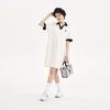 New MLB Short Sleeved Dress Women's White 3FOPB0333-43CRS